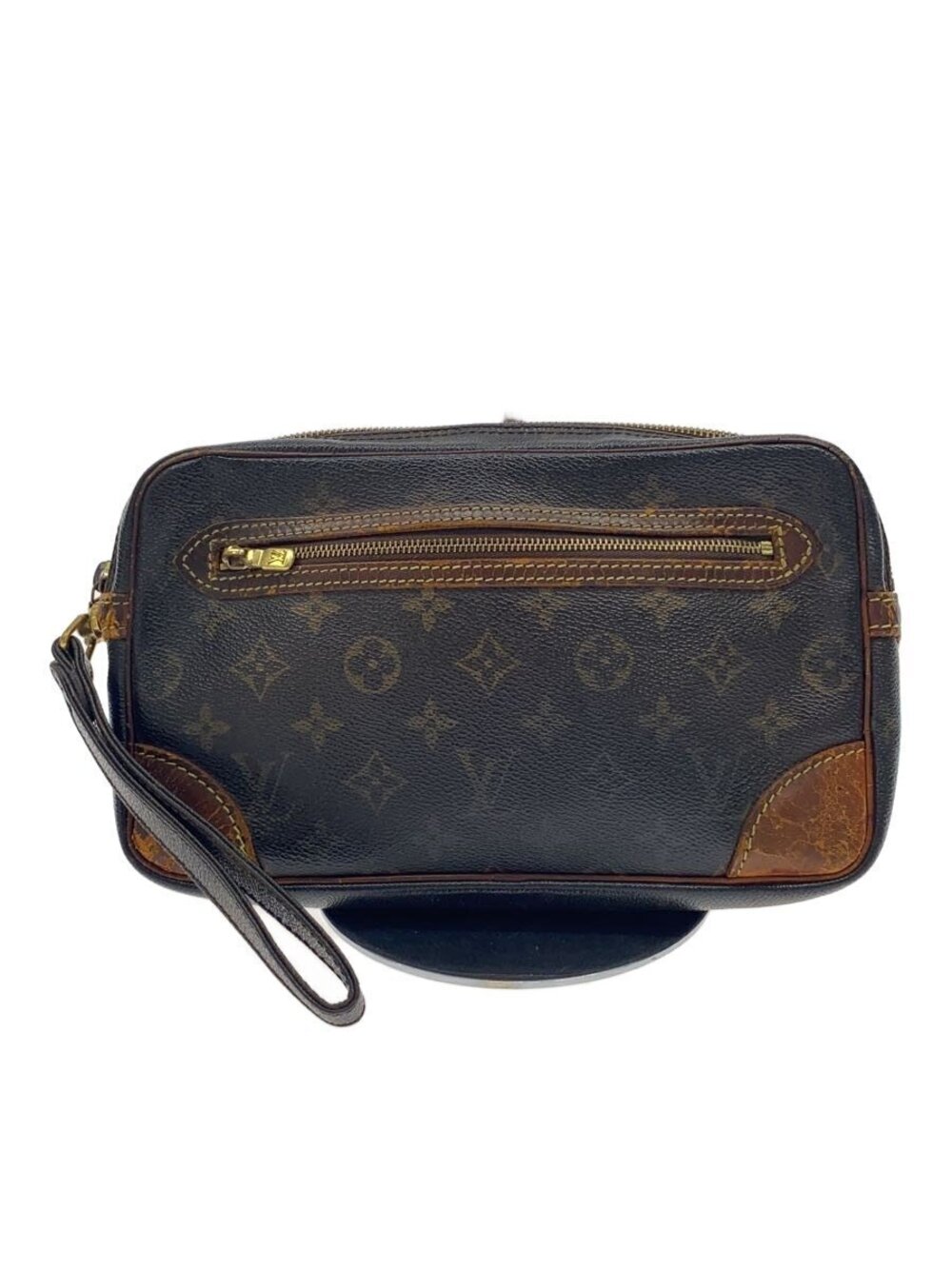 LOUIS VUITTON Marly Dragonne Monogram Canvas Brown